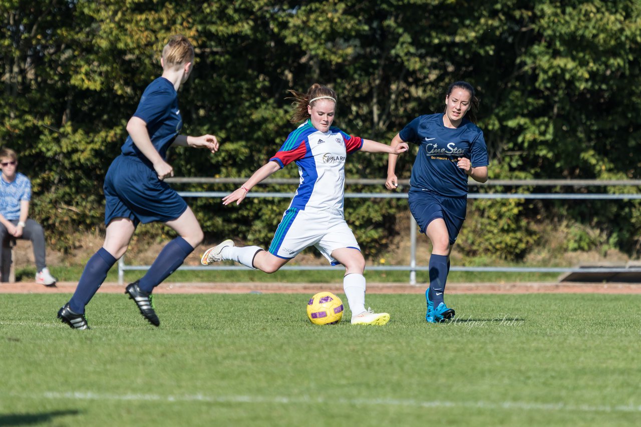 Bild 219 - B-Juniorinnen Krummesser SV - SV Henstedt Ulzburg : Ergebnis: 0:3